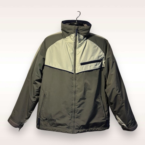 Columbia Men's Ski Jacket - Gray and White - Picture 1 of 11
